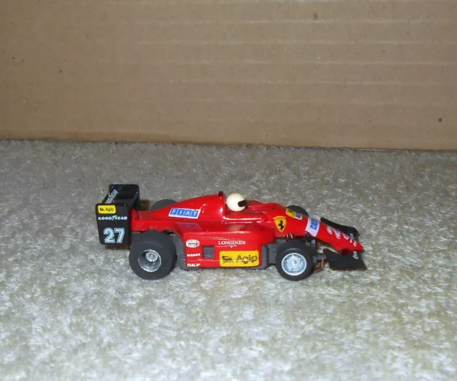 Vintage Tyco Ferrari Formula One F1 Grand Prix HO Slot Car   Nice & WORKS