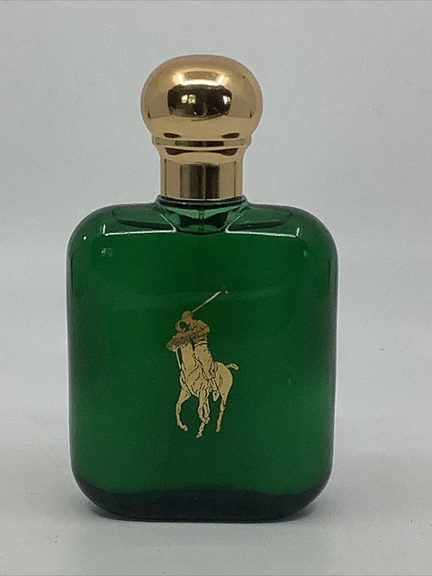 Ralph Lauren Polo 4 Oz. Cologne Eau De Toilette Green Bottle Made in France