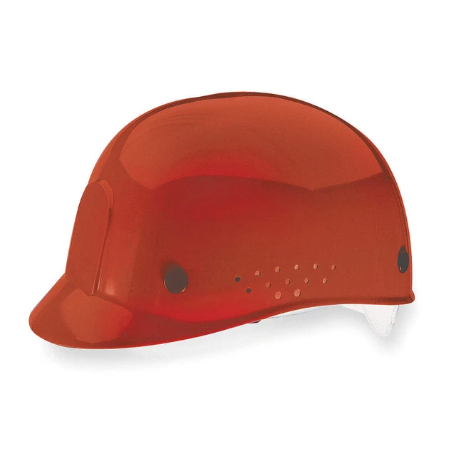 MSA 10033653 Bump Cap,Front Brim,Pinlock,Red