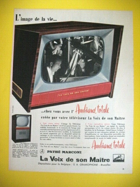 La Voix de Son Maitre 354 R-Player Pathé-Marconi, Les