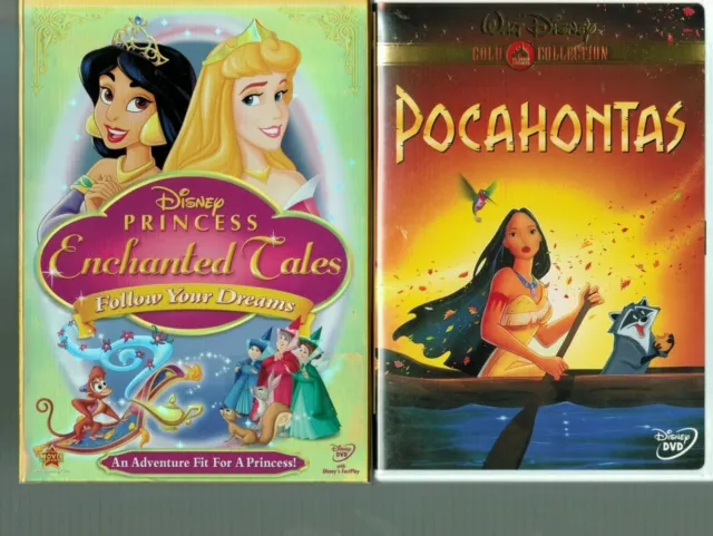 Walt Disney: Pocahontas, Disney Princess (DVD) Short Films (Blu-ray & DVD, no di 2