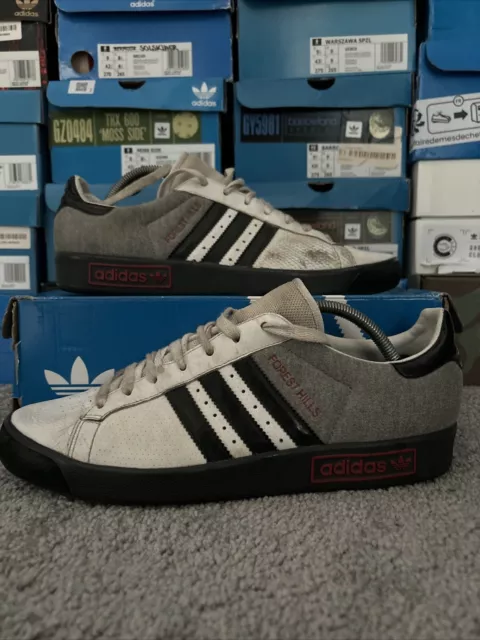 RETRO ADIDAS FOREST Hills Trainers Black Orange UK SIZE 11 fit like a size 10 45.00 PicClick UK