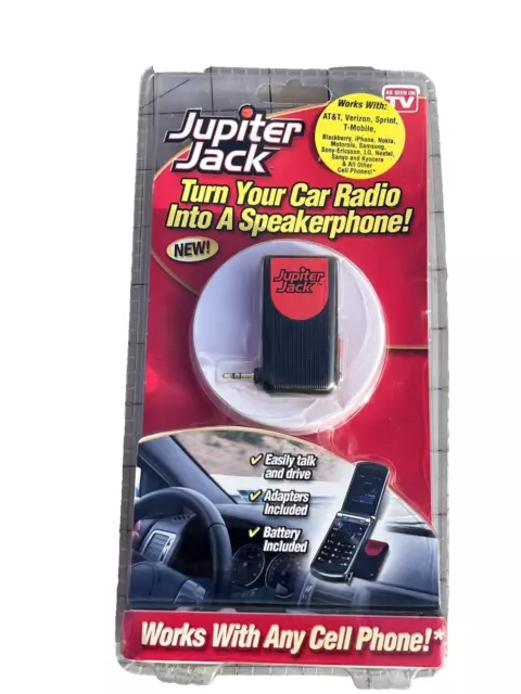 JUPITERJACK Cell Phone Car Radio Speakerphone Adapters