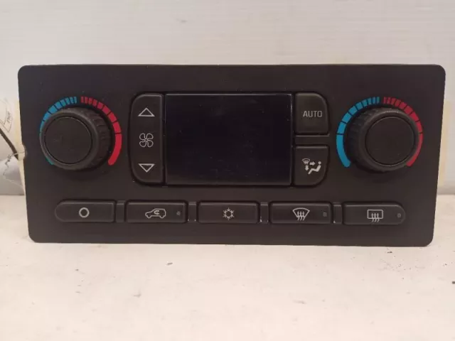 AC Heater Temperature Control 10367041 From 2005 Sierra 3500 PICKUP 10321898