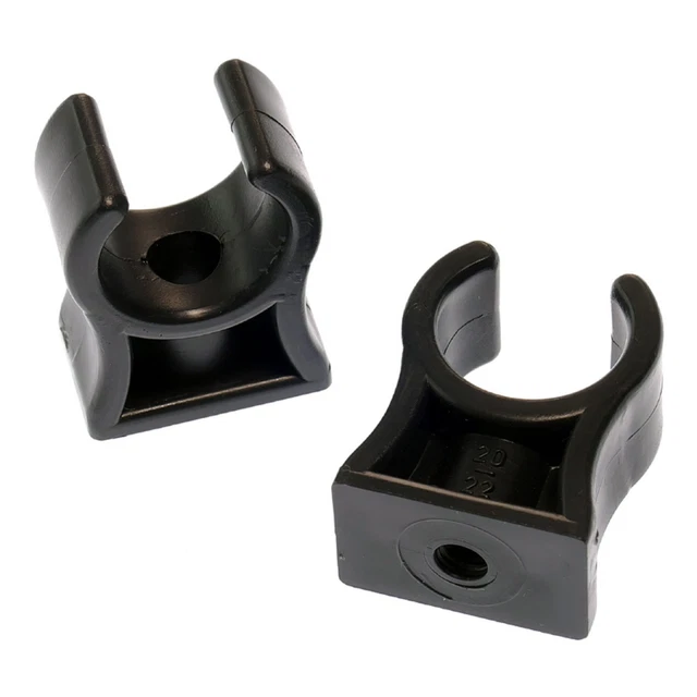 Morsetto tubo RKPS 28 (3 pezzi), Ø interno 28-30 mm clip tubo supporto tubo plastica