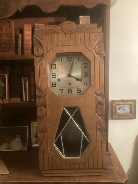 Carillon Horloge Pendule Westminster Vintage 52.5 Cm - Gong Régulateur, Bon état