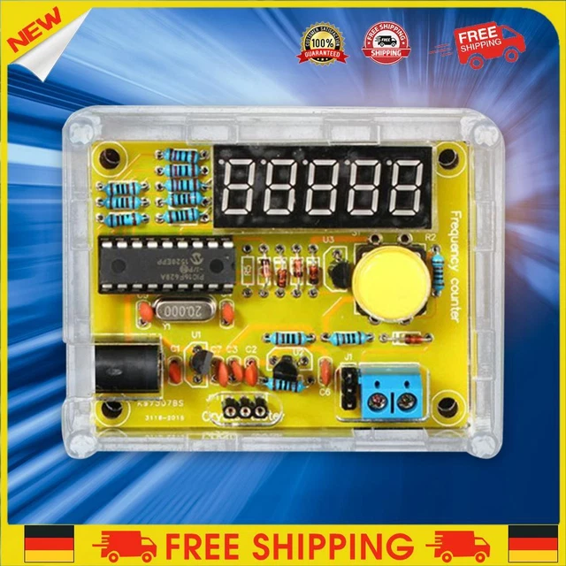 ❥ 1 Hz-50 MHz misuratore di frequenza oscillatore a cristalli display a 5 cifre