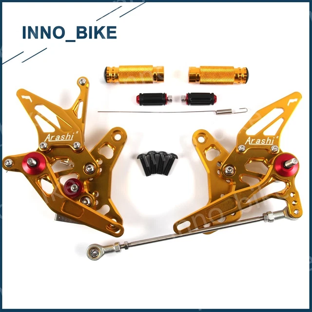 Rearsets Footrest Foot Pegs For Suzuki SV650 SV650S SV650X 2016 - 2023 2017 2018
