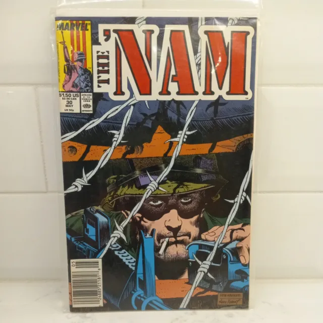 The Nam- #30 And #40- 1989 Marvel Comics In Amazing Condition