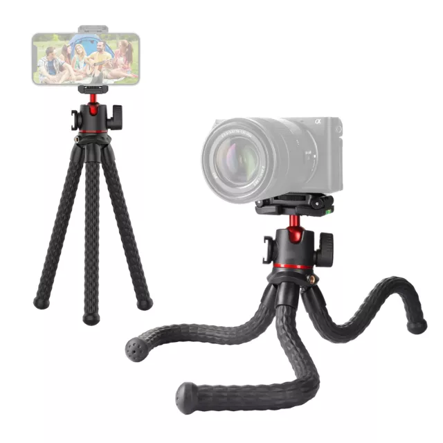 MT-33 Multifunctional Flexible  Octopus Tripod with Cold Shoe N6E8
