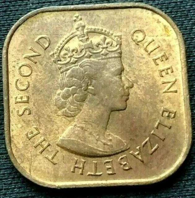 1961 Malaya British Borneo 1 Cent Coin BU UNC        #C454 2