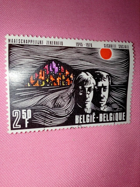 BRIEFMARKEN - TIMBRE - BRIEFMARKEN - BELGIQUE - BELGIEN 1970 NR 1555 **(ref...