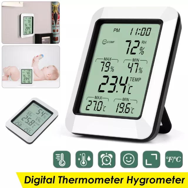 Thermo Pro Digital Hygrometer LCD Indoor Thermometer Temperature Humidity Meter