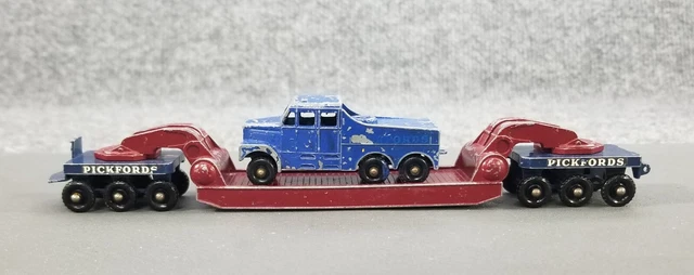 Matchbox 1:64 - 1 - Modelauto - M6-A Pickfords 200 ton transporter Matchbox 1:64 - 1 - Modelauto - M6-A Pickfords 200 ton transporter