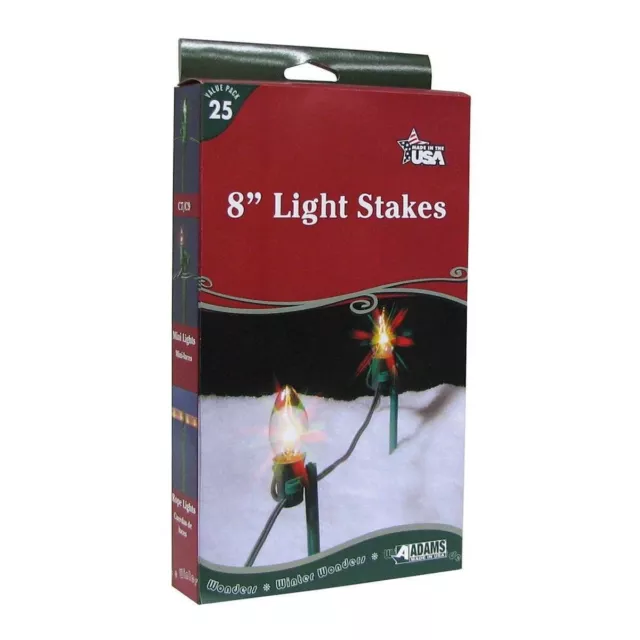 25 Packung Weihnachten Außen Universal Stäbe Für Boden Halterung Lichterketten