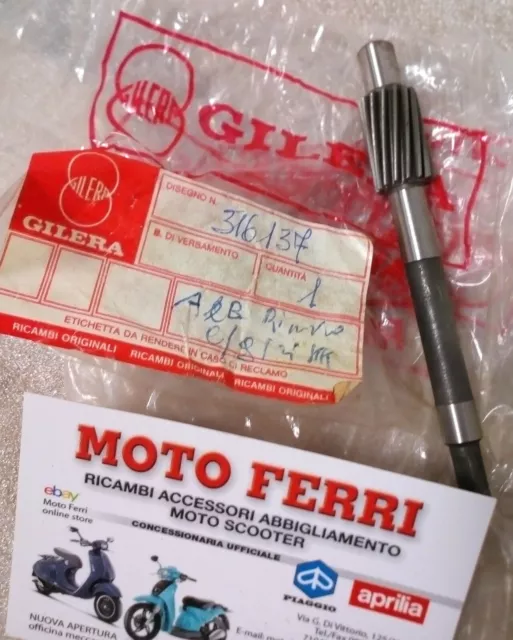 ALBERINO INGRANAGGIO MISCELATORE Gilera Kz Kk Rv Rx Arizona Originale 316137