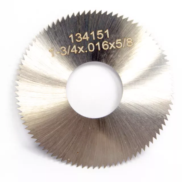 OSSA01690 Slitting & Slotting Blade Saw 1-3/4" x 0.016" x 5/8" 90T HSS