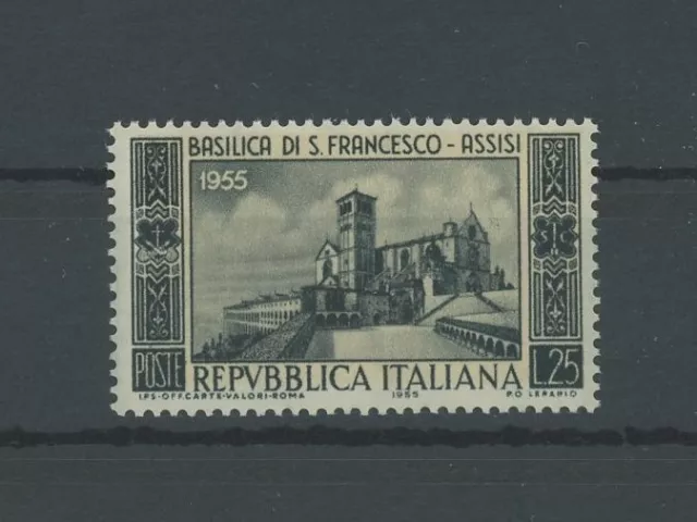 ITALY 1955 BASILICA SAINT ST. FRANCIS OF ASSISI MNH h3610