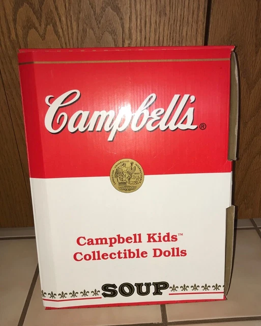 Spring Fairy Campbell Soup Kids Collectible Porcelain Doll- # 156/3000-1998 NRFB