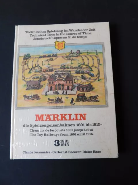MÄRKLIN "Eisenbahnen 1891-1915" nagelneu Fachbuch in ungeöffneter Originalfolie