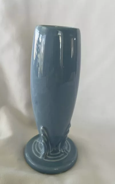 90s FIESTA Fiestaware Periwinkle Bud Vase USA HLC