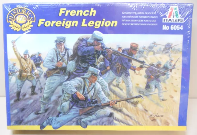 Italeri 1:72 Scale Plastic Figures Set No 6054 French Foreign Legion (50 Pieces)