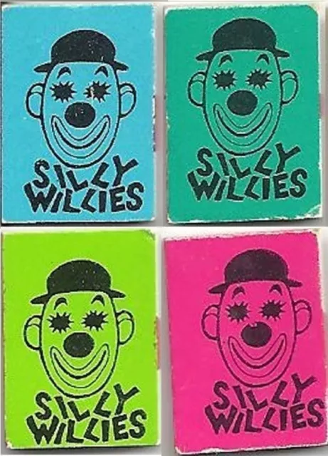 1966 Chp Marvel Mini Book Silly Willies Blue Green Lime Red Giveaway Promo Rare