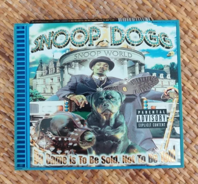 Snoop Dogg - Da Game Is To Be Sold Not To Be Told - RARE CD - Original Case 1998