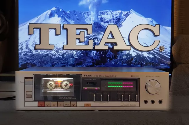 TEAC V-33 STEREO CASSETTE DECK - Piastra a cassette