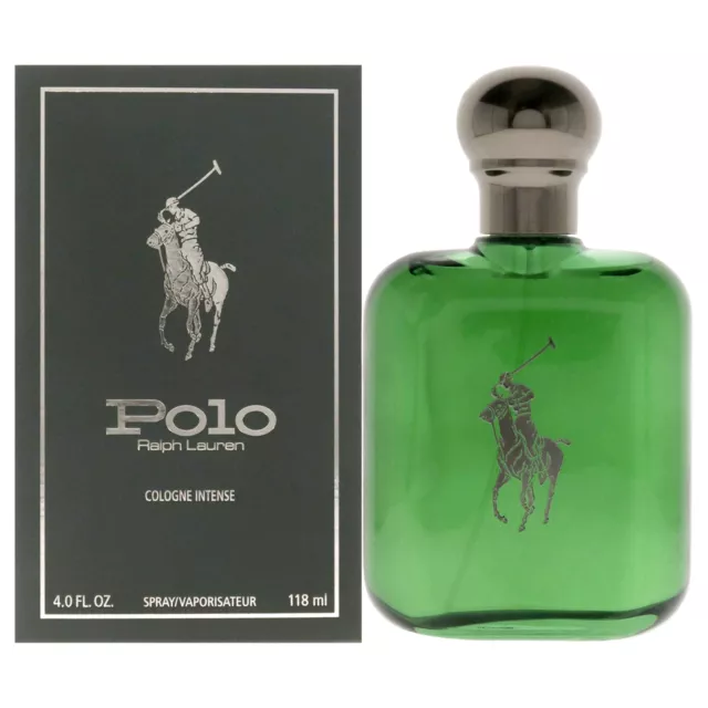 Polo Green by Ralph Lauren for Men - 4 oz Cologne Intense Spray