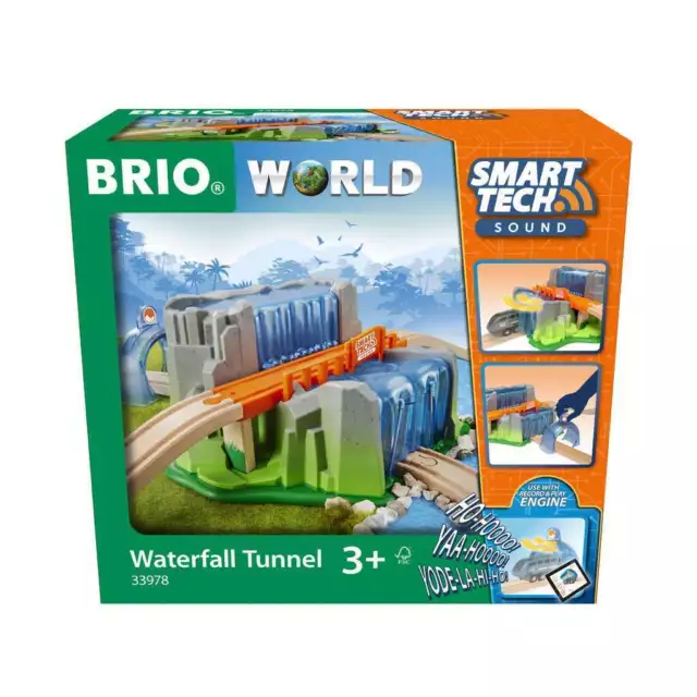 BRIO Smart Tech Sound Wasserfall-Tunnel 63397800
