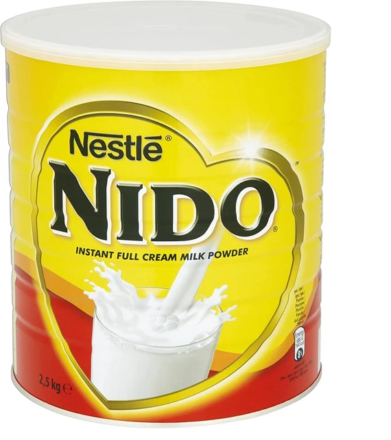 NESTLE NIDO INSTANT Full Cream Milk Powder 2.5kg Fresh Milk, For Tea