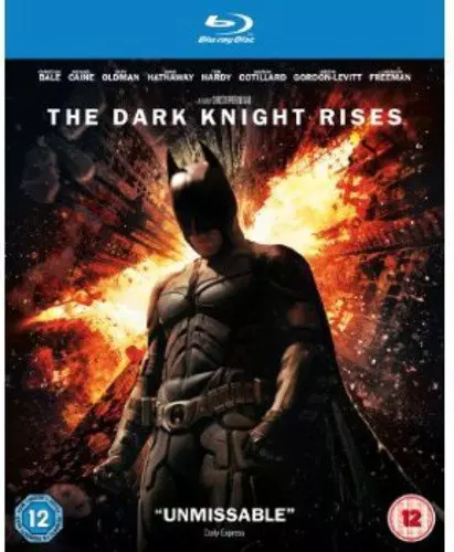 The Dark Knight Rises Blu-ray Christian Bale (2012)