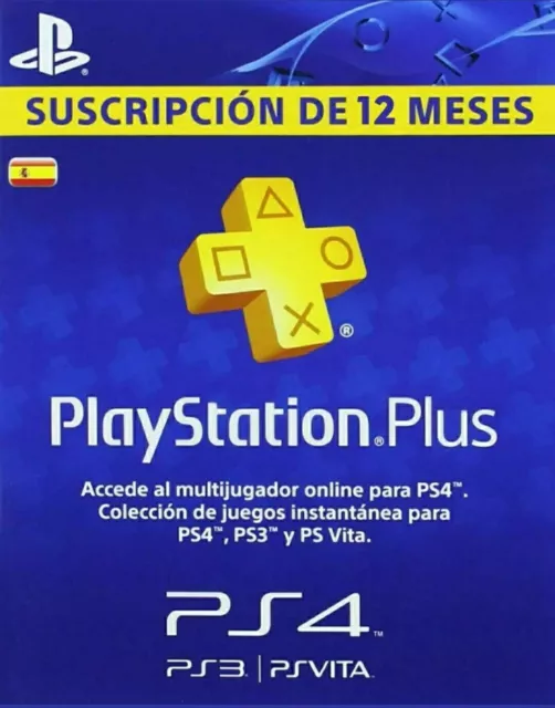 Playstation Plus 12 Meses Para Ps4 Ps5