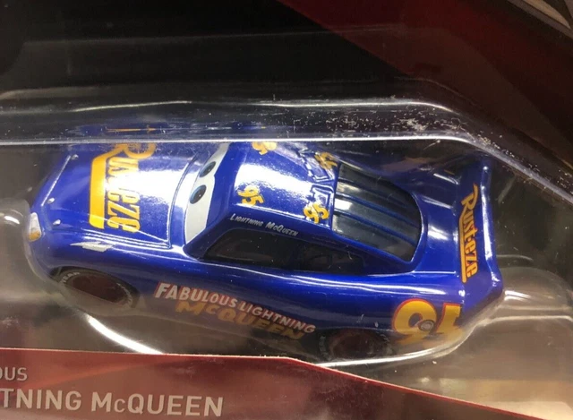 FABULOUS LIGHTNING MCQUEEN DISNEY PIXAR CARS 3 BLUE 2016 SCALE 1:55 £14 ...