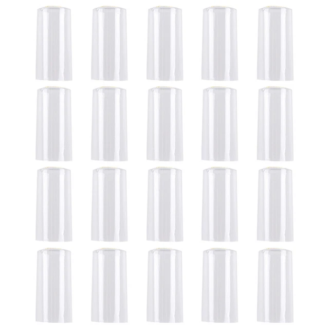 Mangas transparentes Botella de vino Película de sellado Botella Prendas para el torso Mangas Decorar
