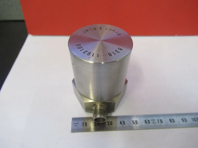 Bruel Kjaer 8318 Accelerometer Seismic Sensor Vibration As Pictured &Q4-A-03 Bruel Kjaer 8318 Accelerometer Seismic Sensor Vibration As Pictured &Q4-A-03