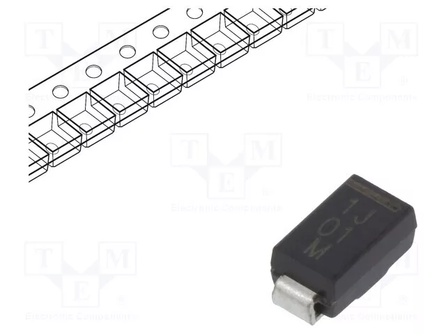 Diode : Diode Redresseur Schottky 1A SMD 100V DO214AC VS-10MQ100NTRPBF Cloison