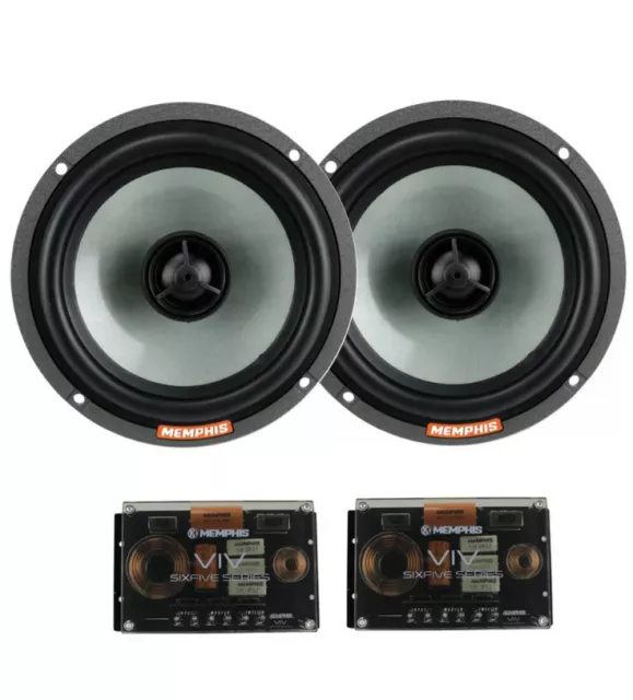Memphis Audio VIV62 SIX FIVE Series 6-1/2" Coaxial Car Audio Speaker System NEW