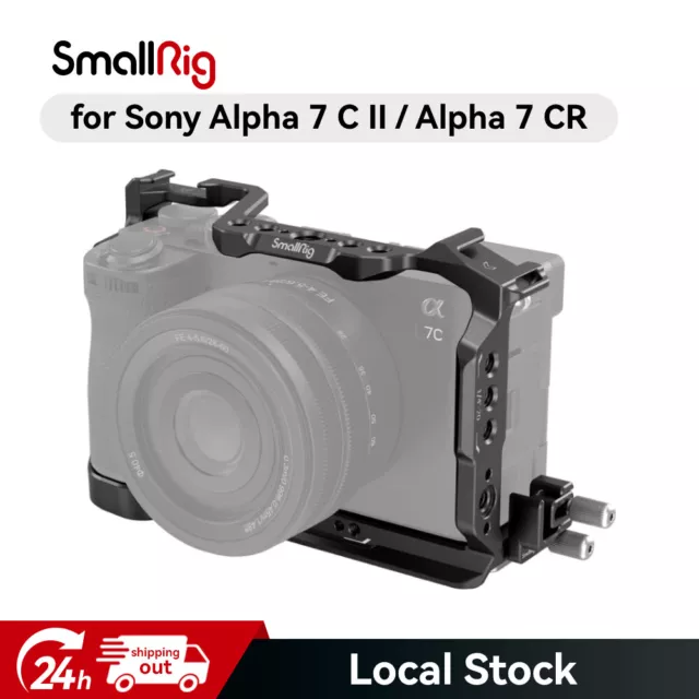 SmallRig 7 CR Camera Cage Kit for Sony Alpha 7 C II / Alpha 7 CR,Cold Shoe Mount