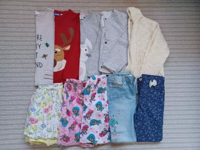 Girls Mixed Clothes Bundle 4-5 years