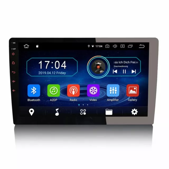 10.1 " Universel Simple din Android 10.0 Wifi DAB Voiture Radio GPS Bluetooth