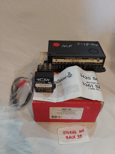 ROBERT SHAW MC20-1101 Gard-Pak III Relay Module MAR115A1X.3