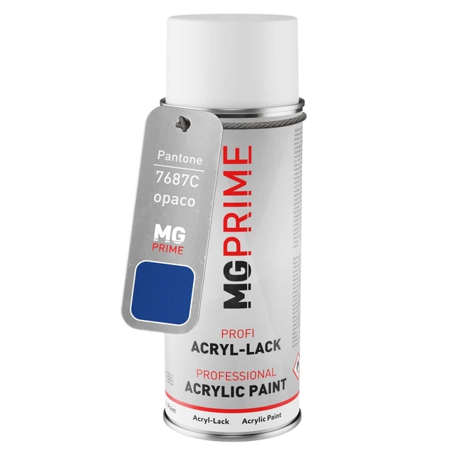Pantone 7687C Blue Bomboletta spray 400 ml opaco asciugatura rapida