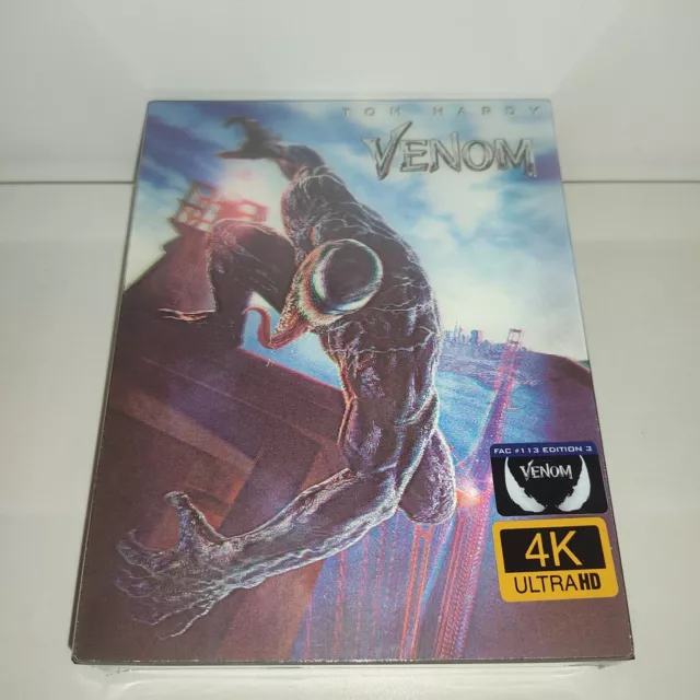 VENOM Lenticular FullSlip XL SteelBook 4K - FilmArena FAC 113 - NEUF