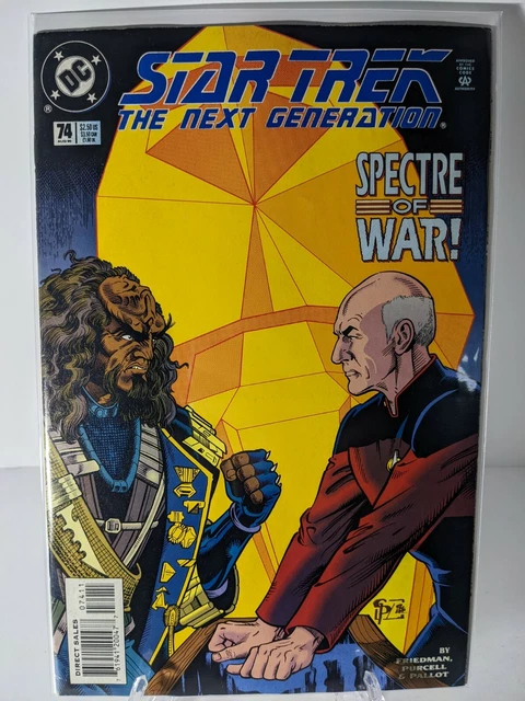 Star Trek: The Next Generation #74 (1995) DC Comics. 12 PICTURES =====