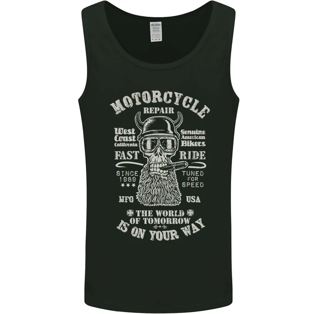 Gilet Riparazione Moto Moto Biker Uomo Serbatoio