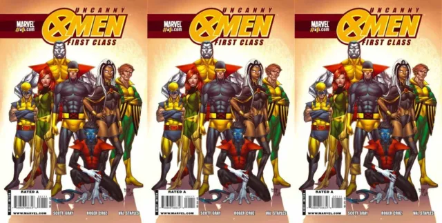 Uncanny X-Men: First Class #1 (2009-2010) Marvel Comics - 3 Comics