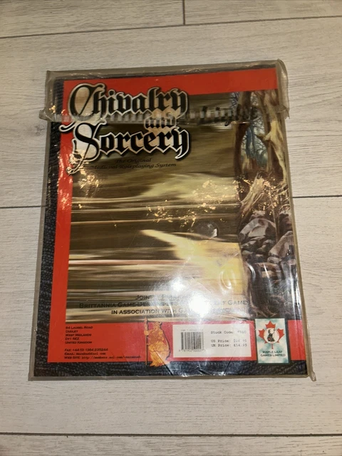 CHIVALRY & SORCERY Light Starter Pack Complete Game Rpg Roleplaying ...