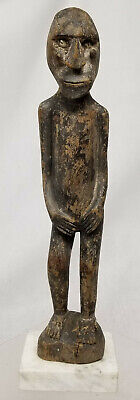 Antique Carved Wooden Figure African Oceanic Tribal Pacific New Guinea
